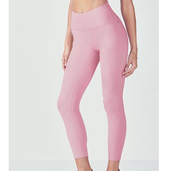 pink fabletics leggings